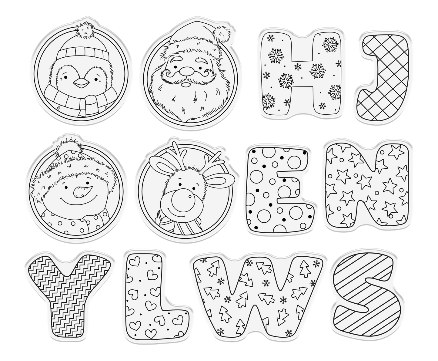 Crafter's Companion Photopolymer Stamp - O Christmas