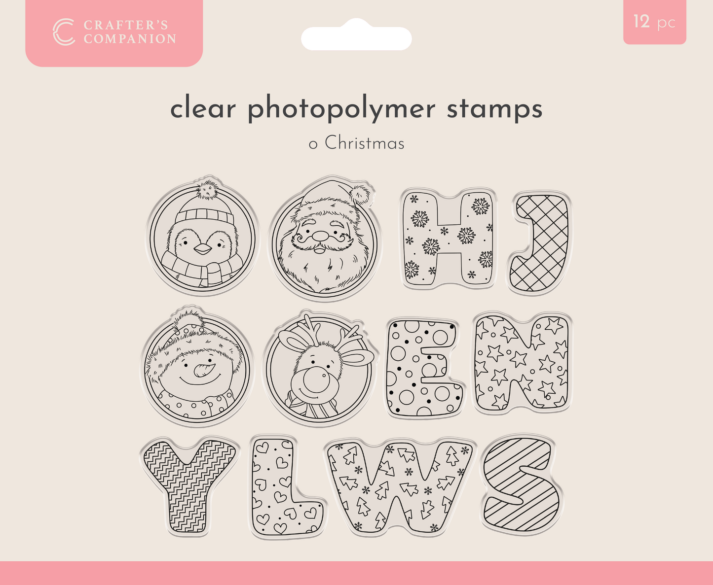 Crafter's Companion Photopolymer Stamp - O Christmas
