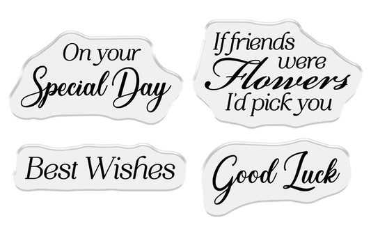 Crafter's Companion Stamp and Die Set - On Your Special Day