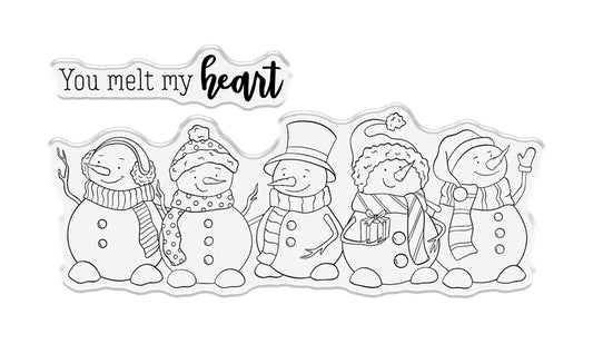 Crafter's Companion - Stamp and Die - Snowmen