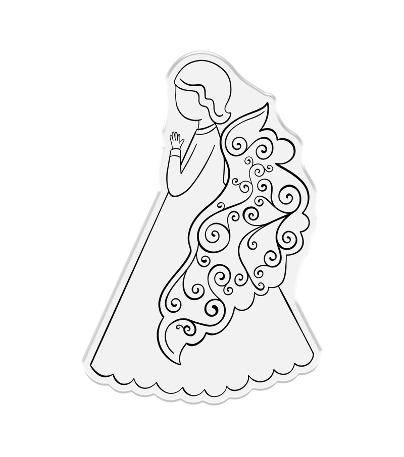 Crafter's Companion Stamp, Die and Stencil Set - Angel