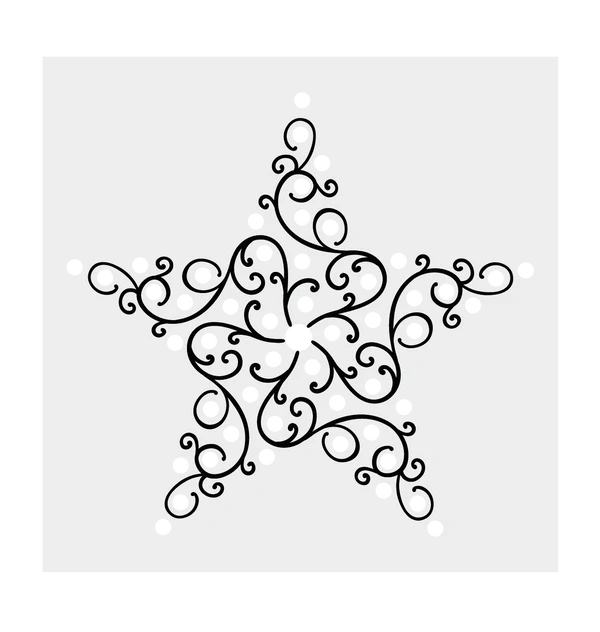 Crafter's Companion Stamp, Die and Stencil Set - Christmas Star