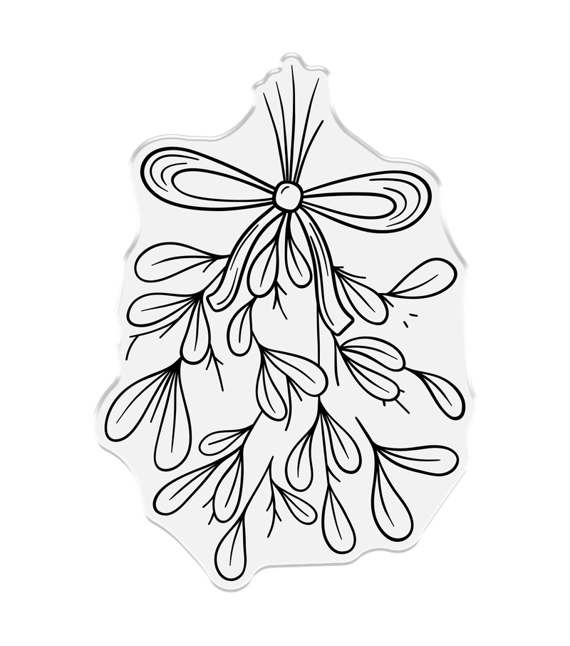 Crafter's Companion Stamp, Die and Stencil Set - Mistletoe