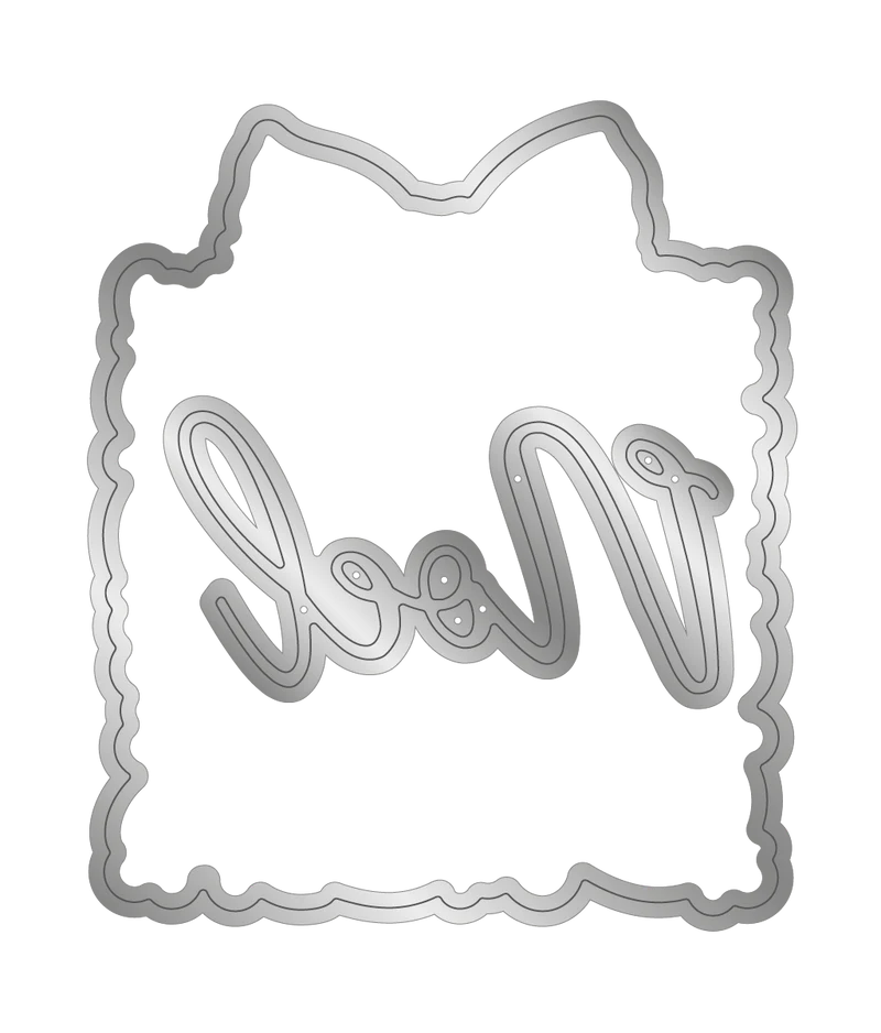 Crafter's Companion Stamp, Die and Stencil Set - Present
