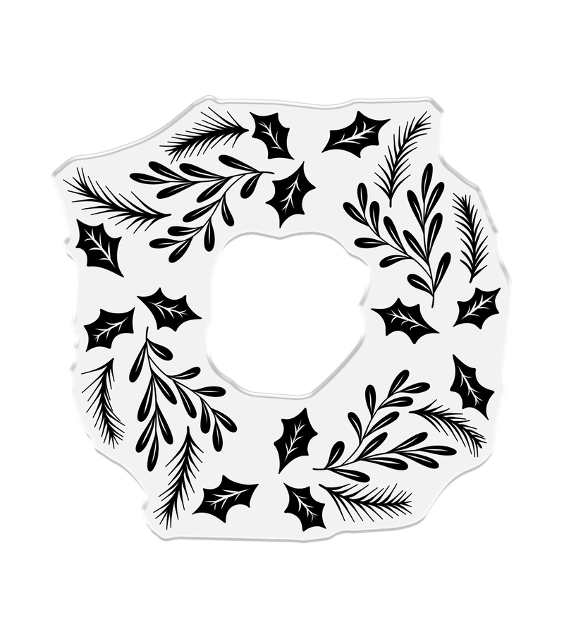 Crafter's Companion Stamp, Die and Stencil Set - Wreath