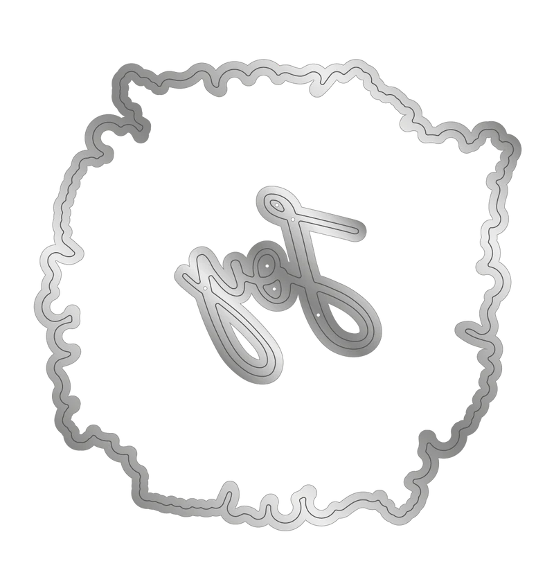 Crafter's Companion Stamp, Die and Stencil Set - Wreath