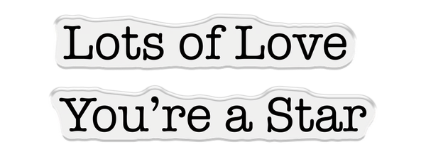 Crafter's Companion Stamp & Die - You're a Star