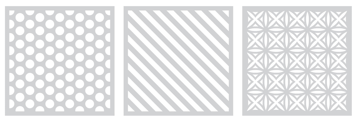 Crafter's Companion Stencils - Bold Patterns