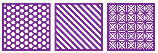 Crafter's Companion Stencils - Bold Patterns
