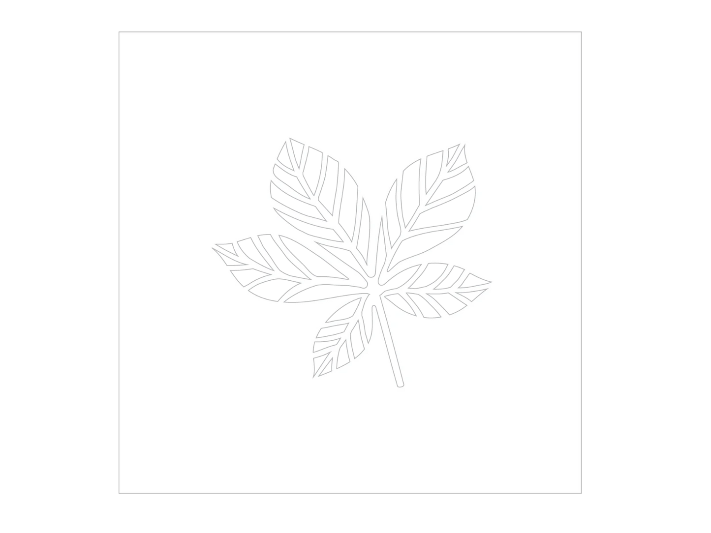 Crafter's Companion Stencil - Golden Fall