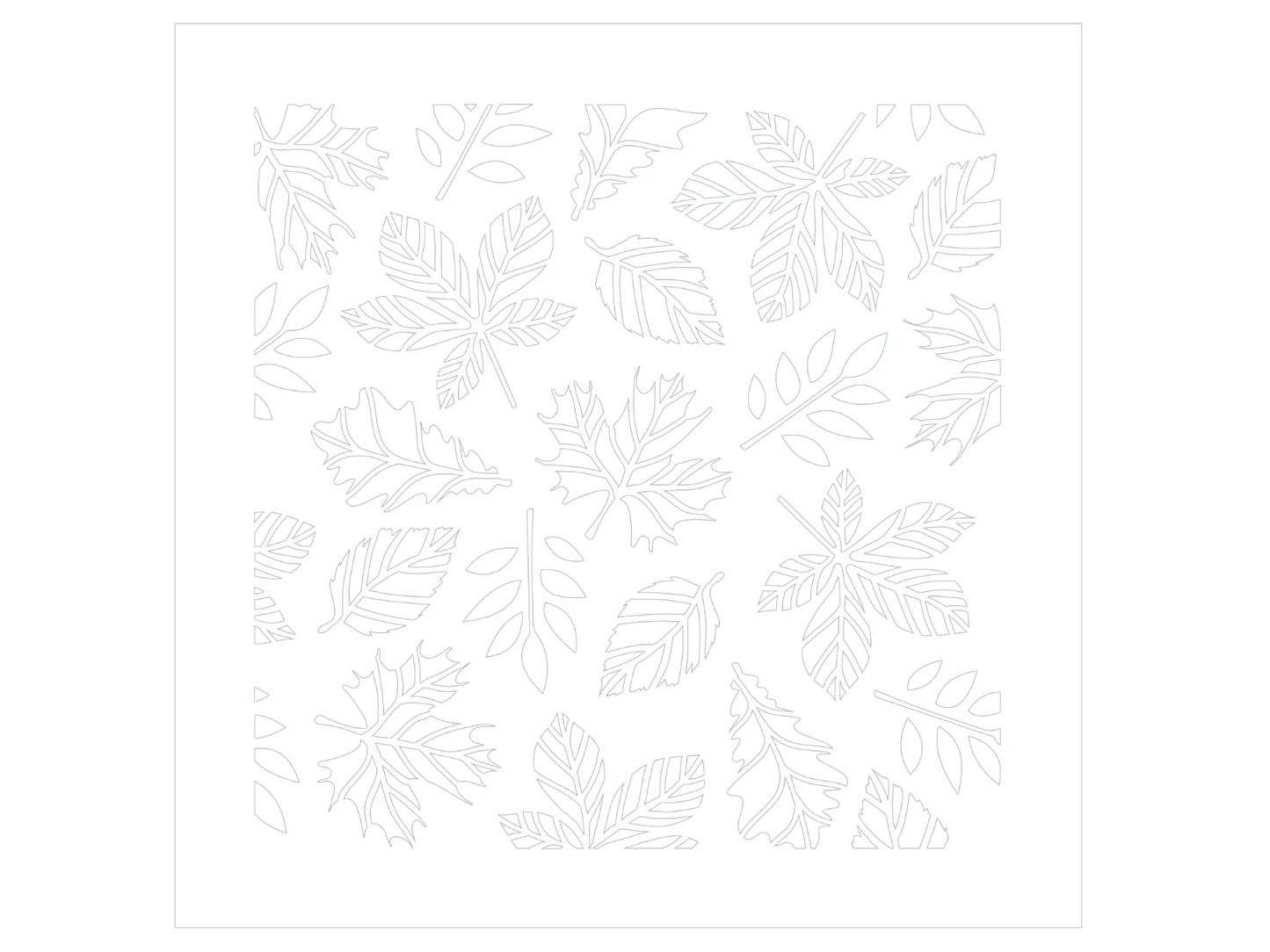Crafter's Companion Stencil - Golden Fall