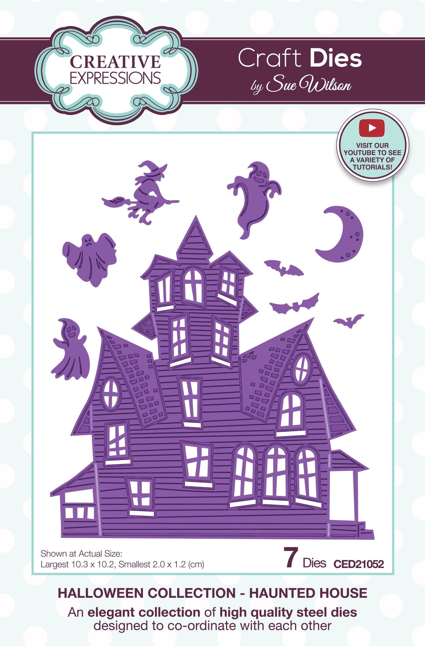 Creative Expressions Haunted House Craft Die