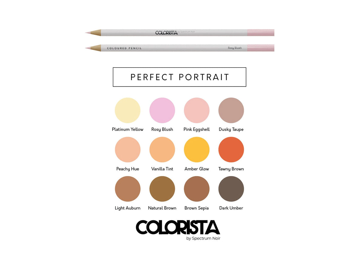 Colorista - Coloured Pencil - Perfect Portrait 12pc