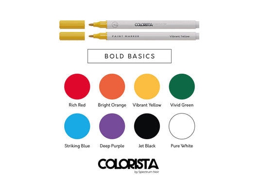 Colorista - Paint Marker - Bold Basics 8pc