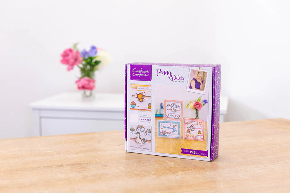 Crafters Companion - Penny sliders Craft Kit - Box 35