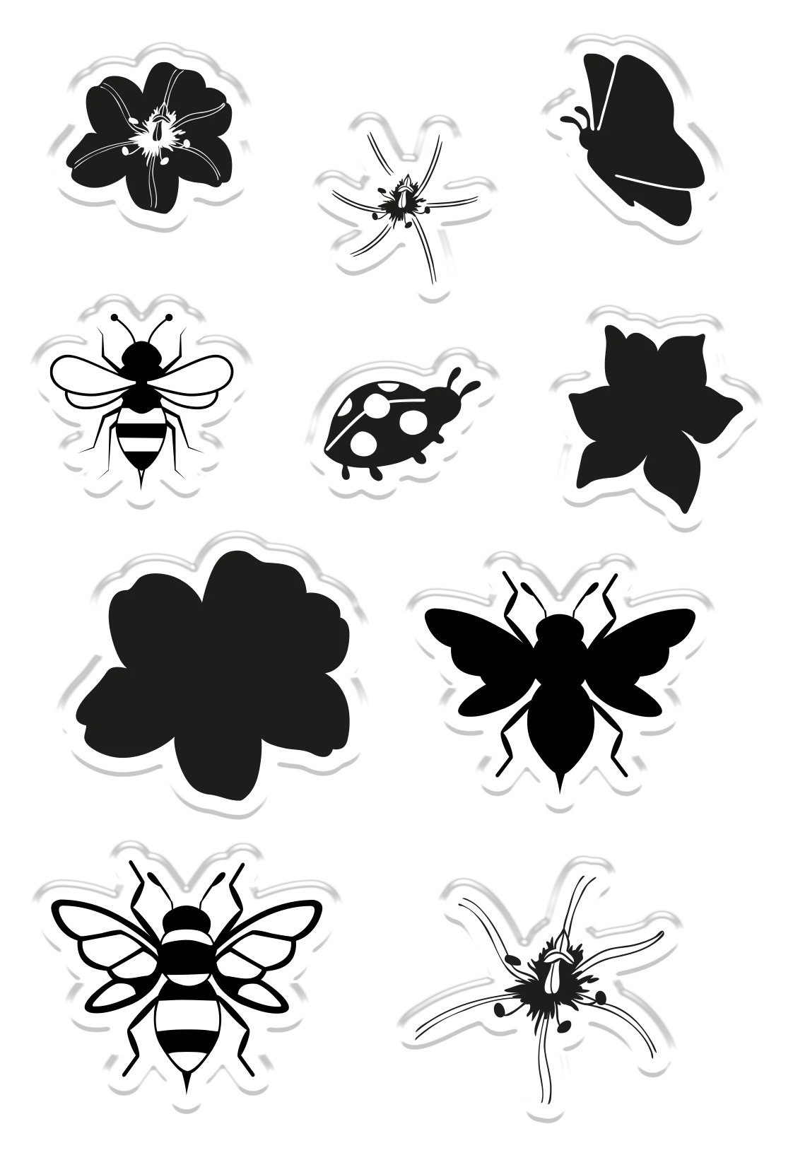 Crafters Companion Photopolymer Stamp - Cute Critters