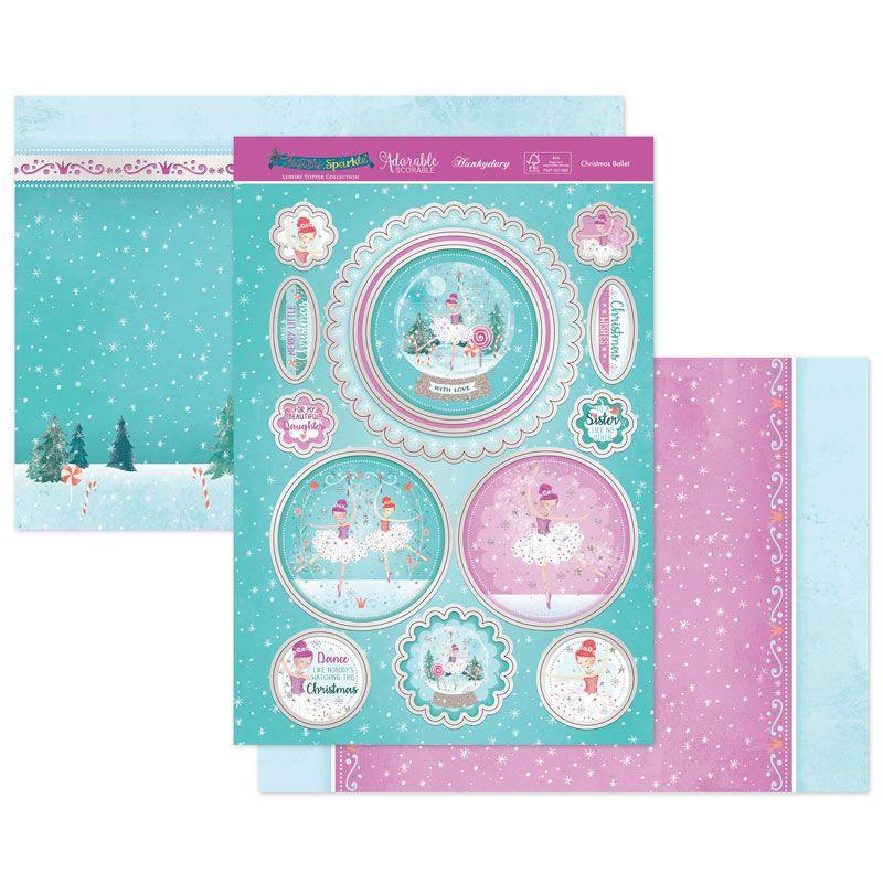 Christmas Ballet Luxury Topper Set