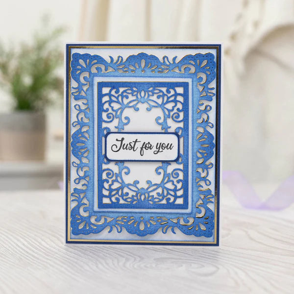 Crafters Companion - Die Cutting & Embossing - Regency Swirls