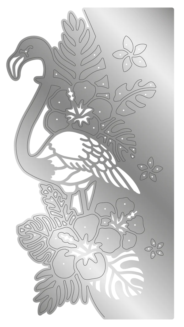 Flamazing Flamingos Metal Die - Majestic Flamingo
