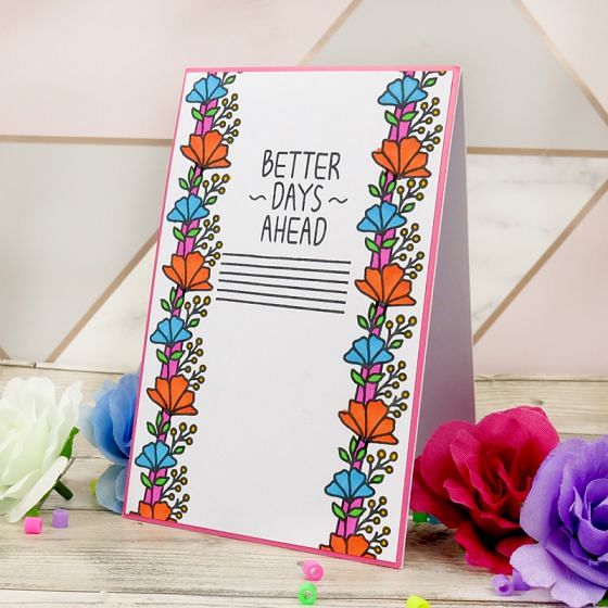 For the Love of Stamps - Florals & Frames A6 Stamp Set