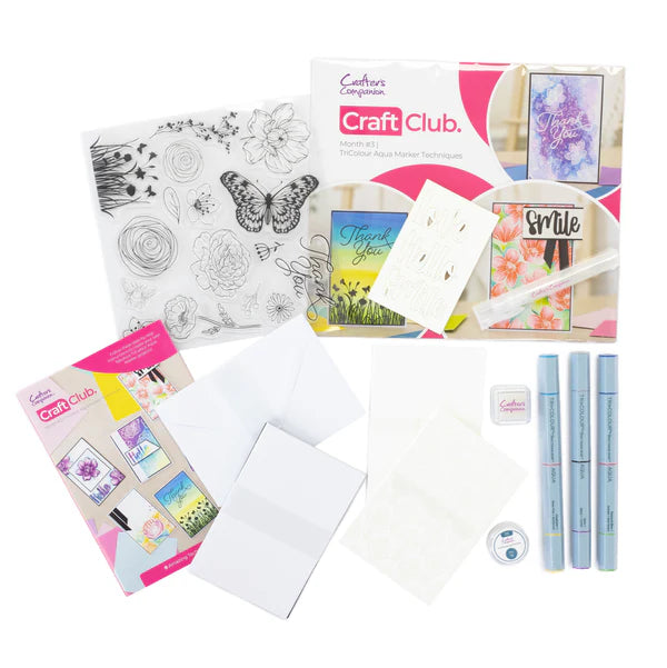 CC Monthly Craft Club- AS3- Aqua Techniques