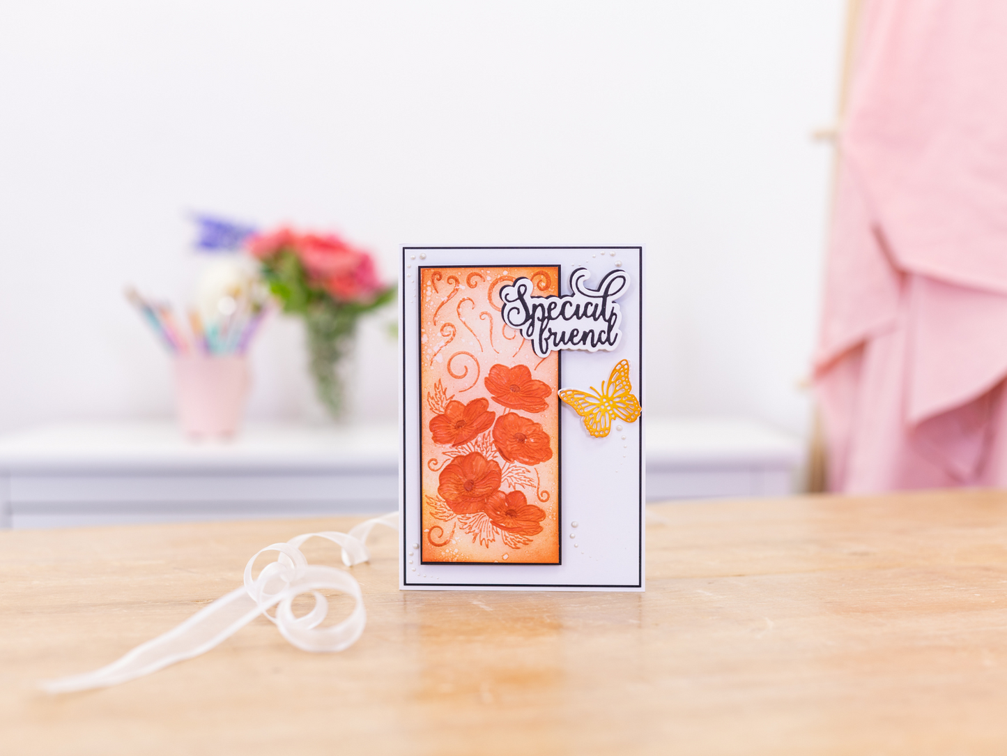 Gemini - 2.27 x 5.75" Embossing Folder - Anemone Swirls