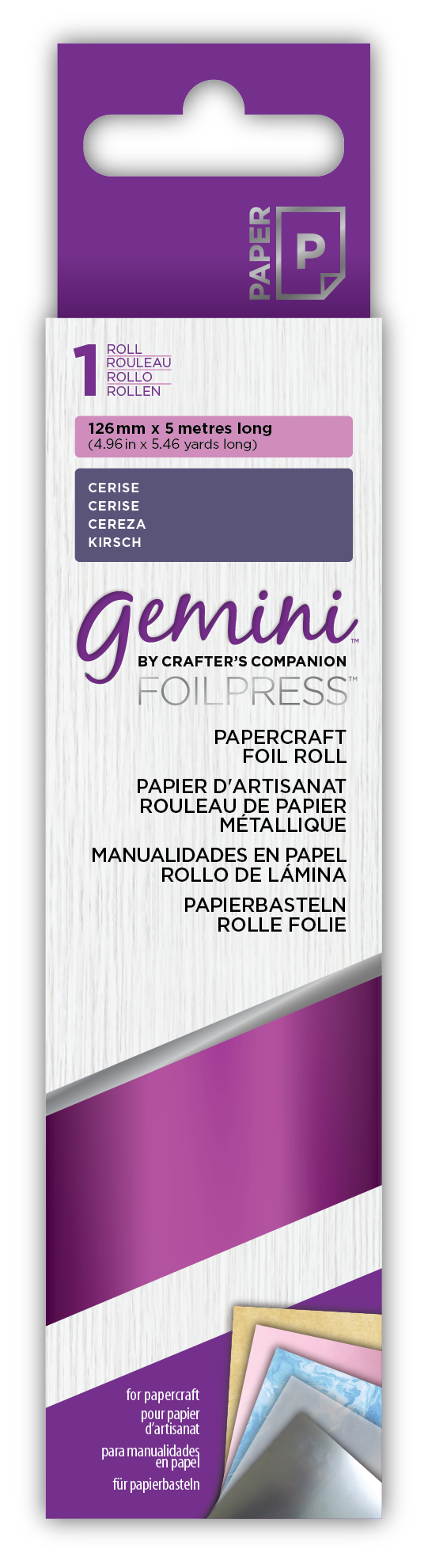 Gemini FoilPress Papercraft Foil - Cerise