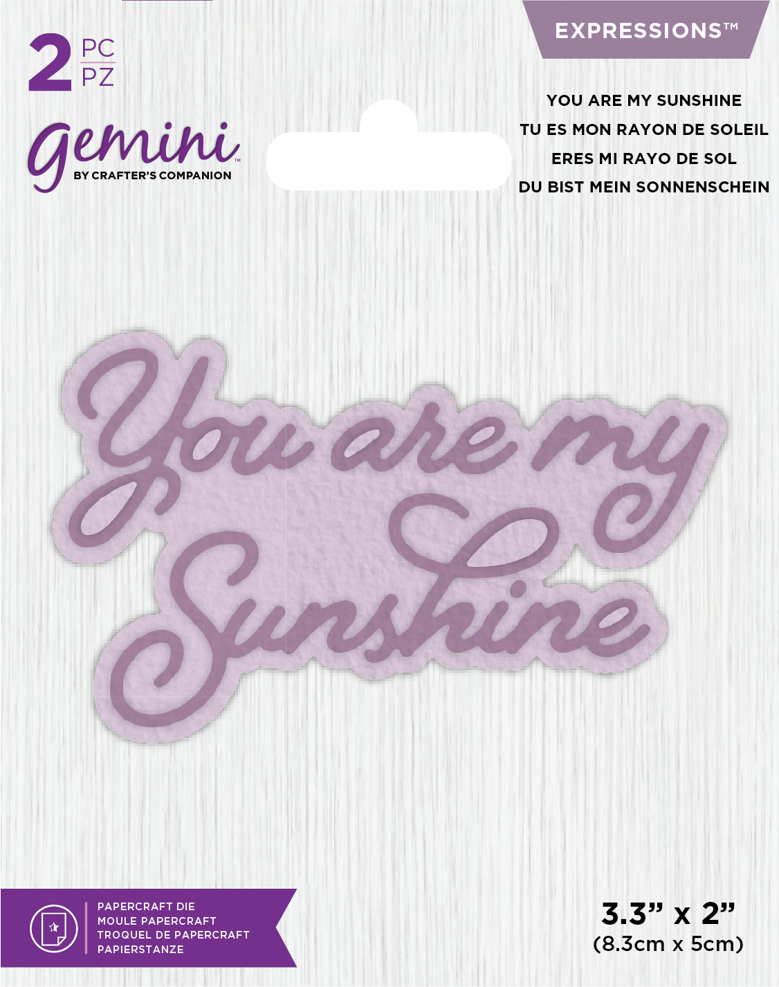 Gemini Die - Core Sentiments - You are my Sunshine