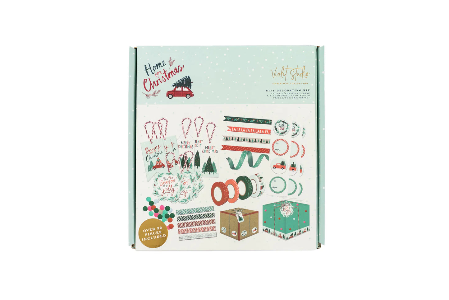 Violet Studios Gift Decorating Bundle - Home for Christmas