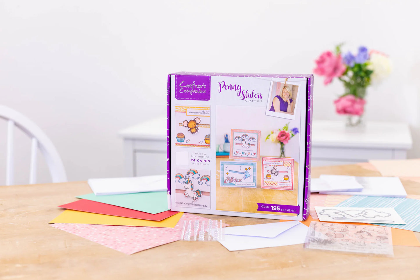 Crafters Companion - Penny sliders Craft Kit - Box 35