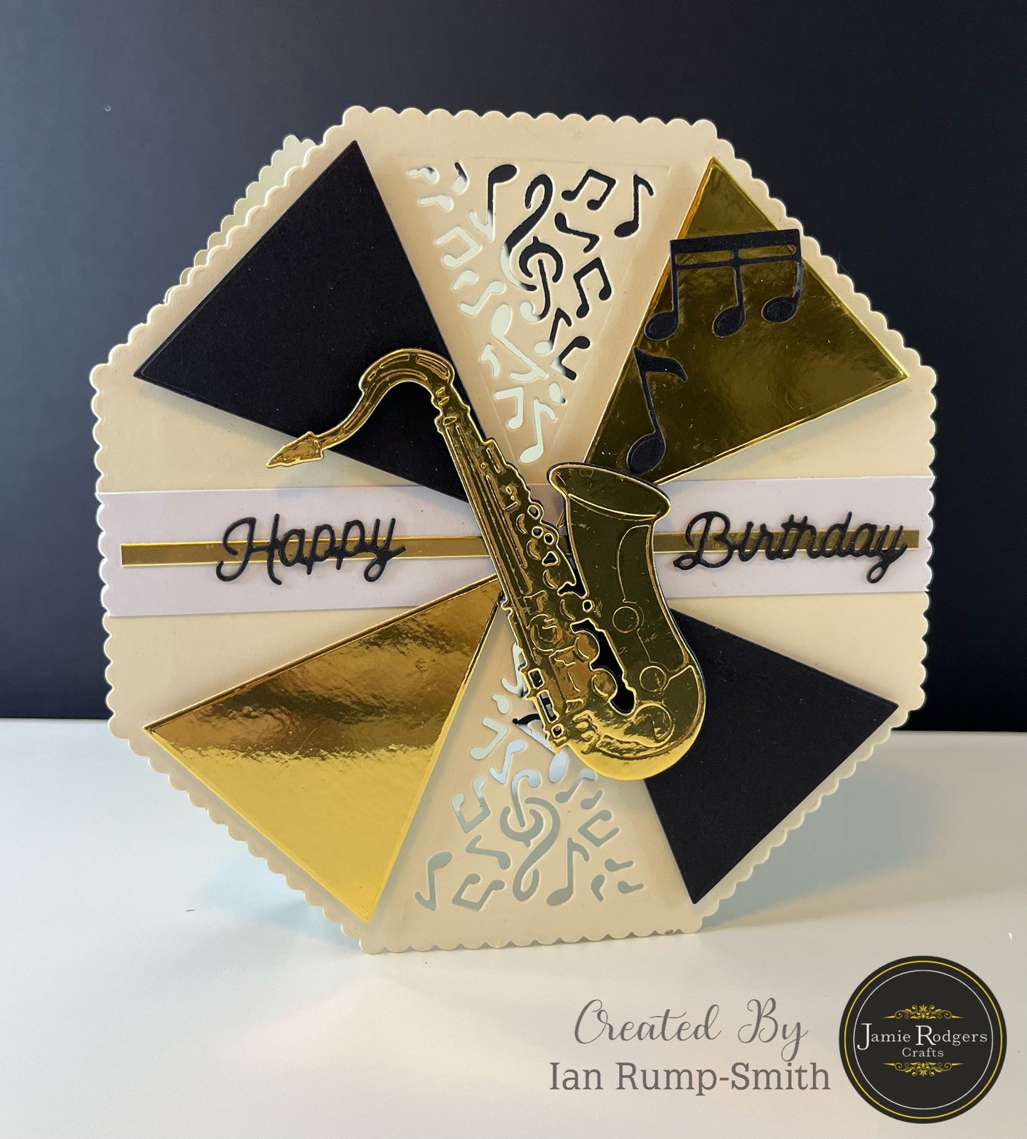 Jamie Rodgers Crafts Saxophone Die Set