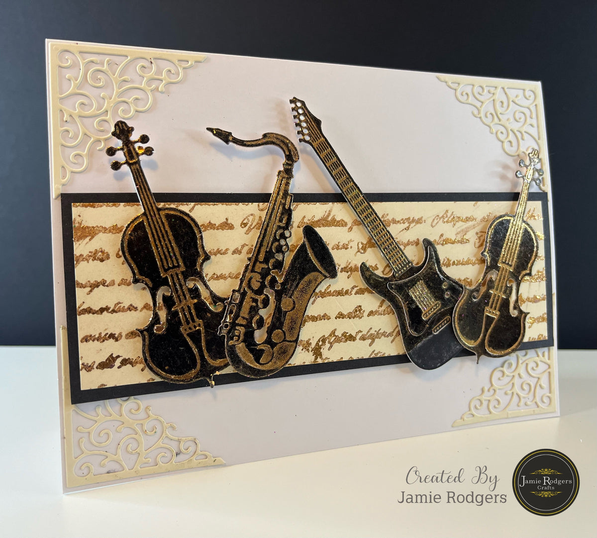 Jamie Rodgers Crafts Violin Die Set