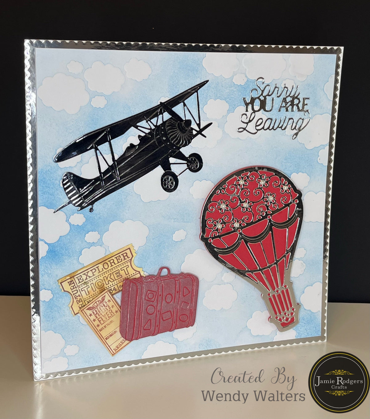 Jamie Rodgers Crafts Biplane Die Set
