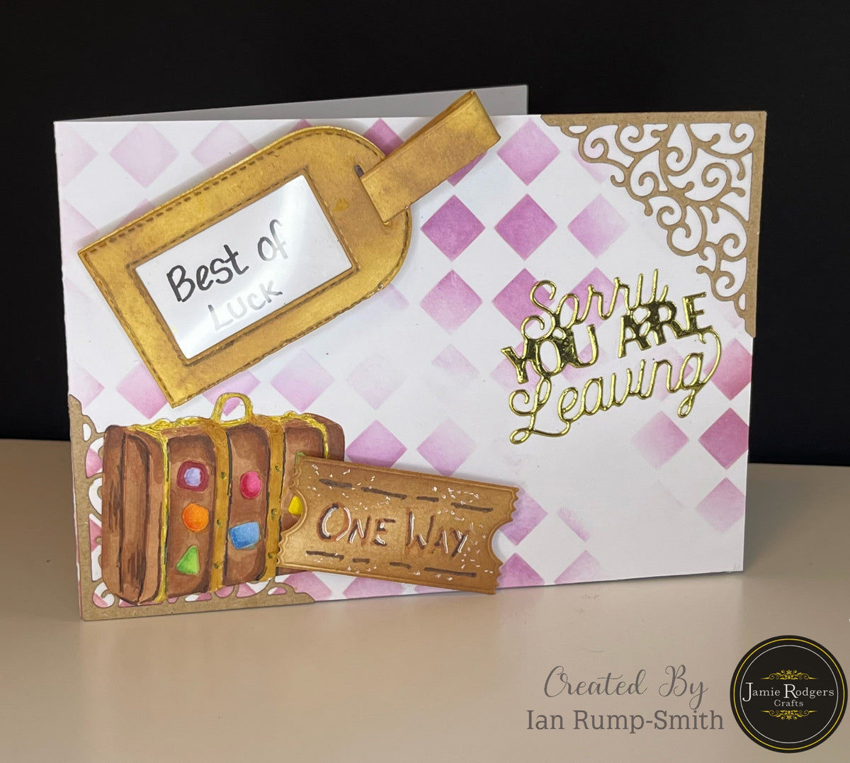 Jamie Rodgers Crafts Ticket and Tag Die Set