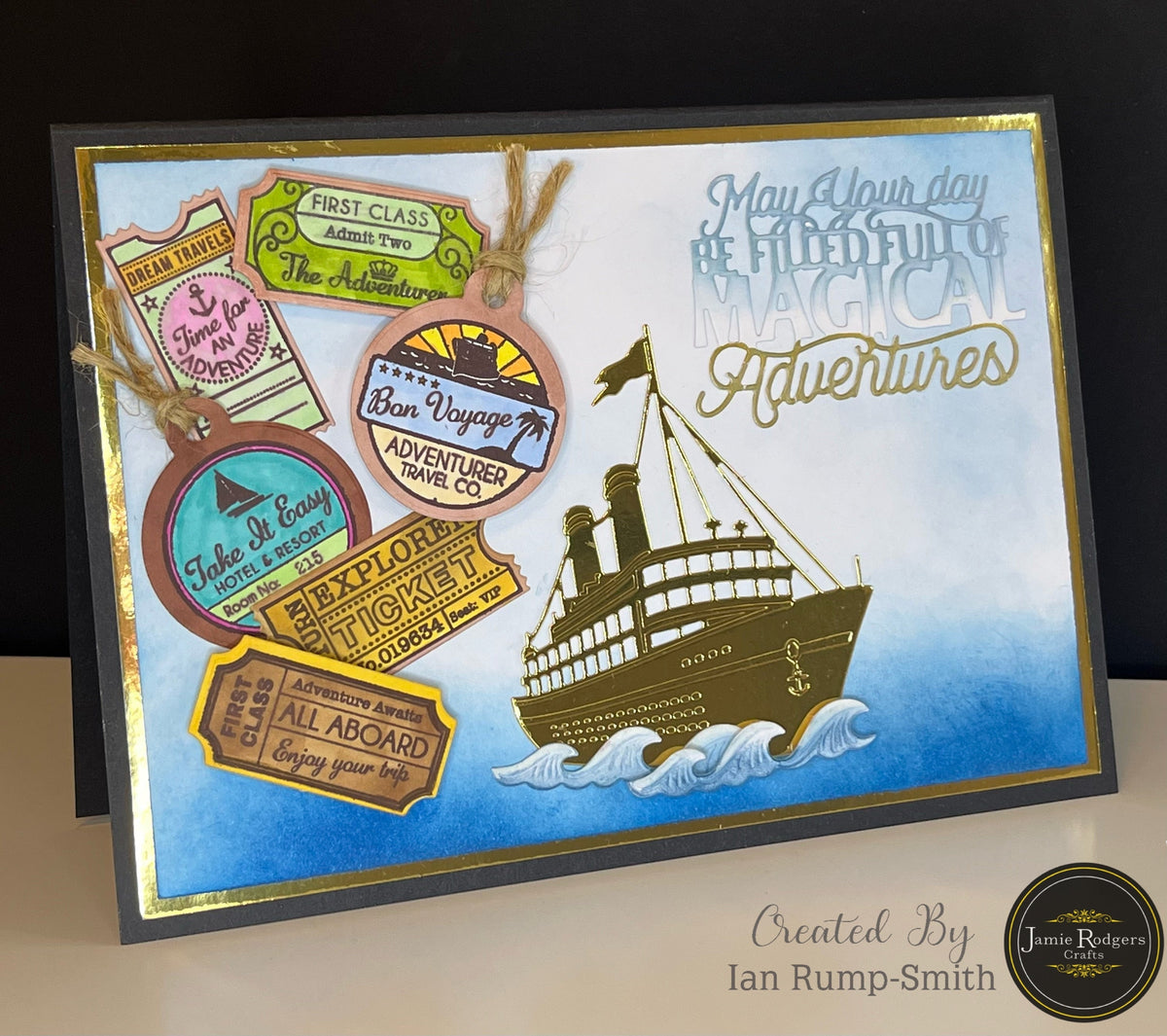 Jamie Rodgers Crafts May Your Day Be Filled Full of Magical Adventures Die Set