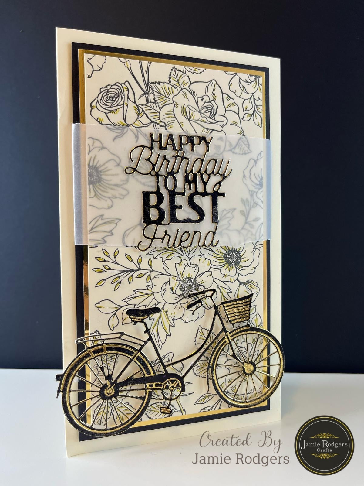 Jamie Rodgers Crafts Happy Birthday To My Best Friend Die Set