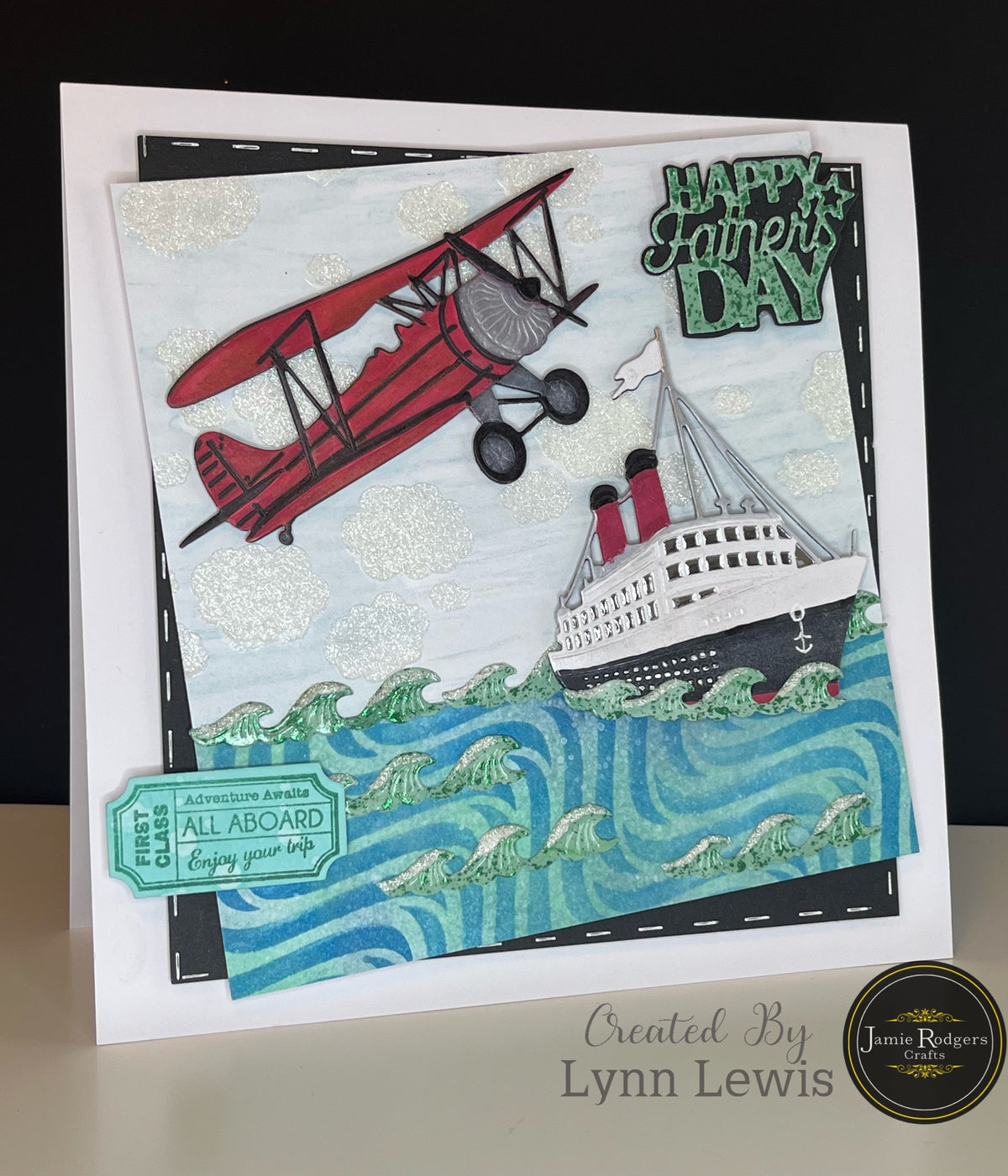 Jamie Rodgers Crafts Happy Father's Day Die Set