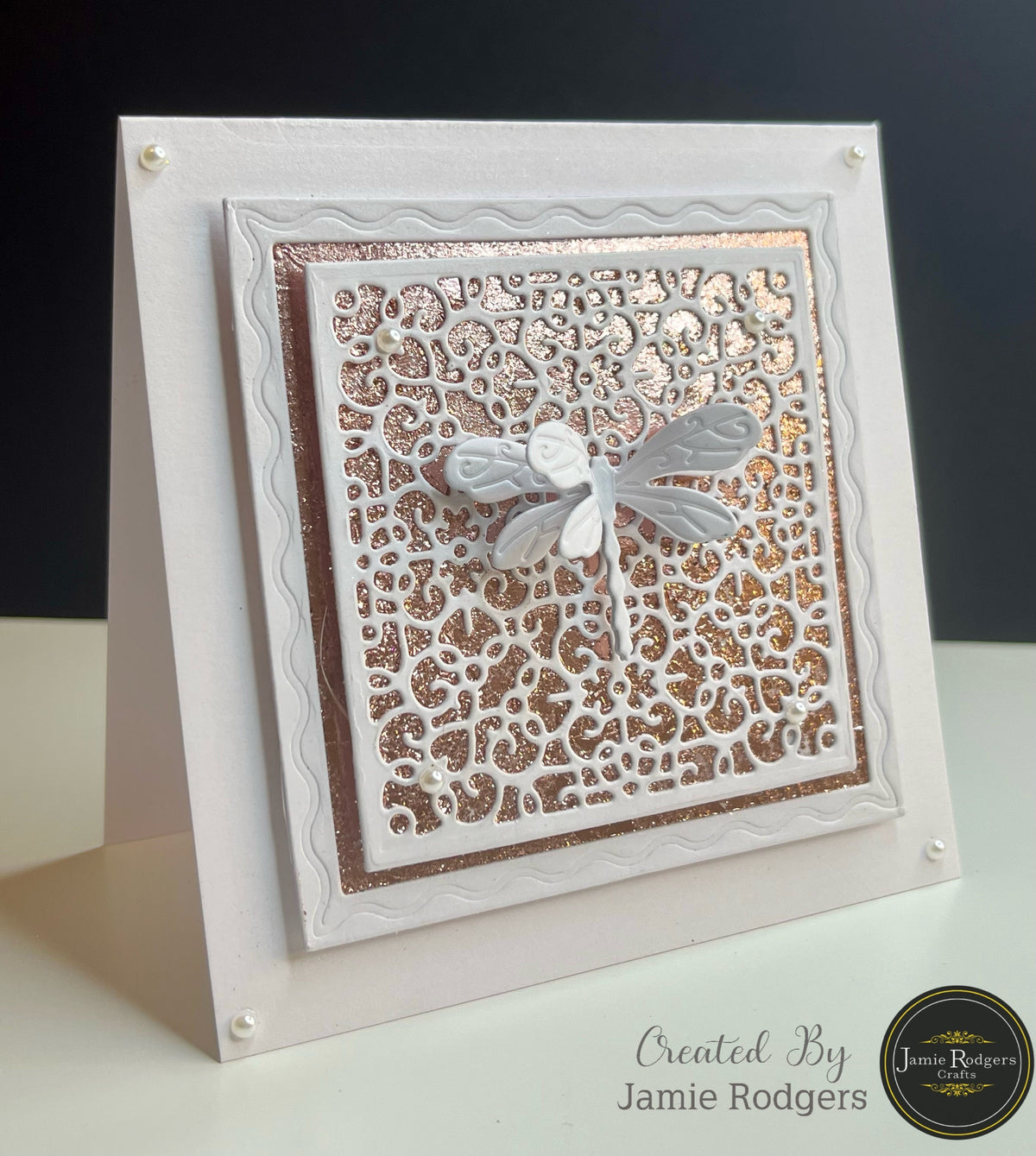 Jamie Rodgers Crafts Fretwork Square Tile Die Set