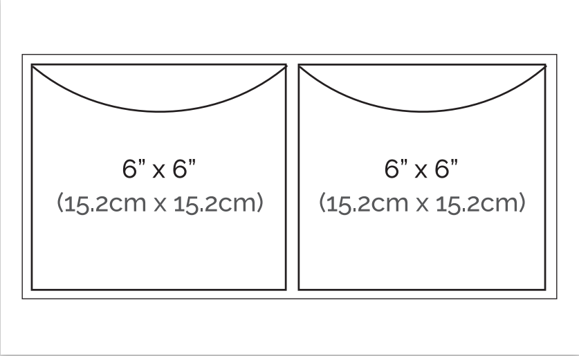 Totally Tiffany Kiwi Lane Big Square Storage Cards - 4 Pack
