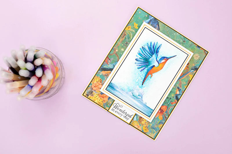 Nature's Garden - Kingfisher Collection - 6" x 6" Paper Pad