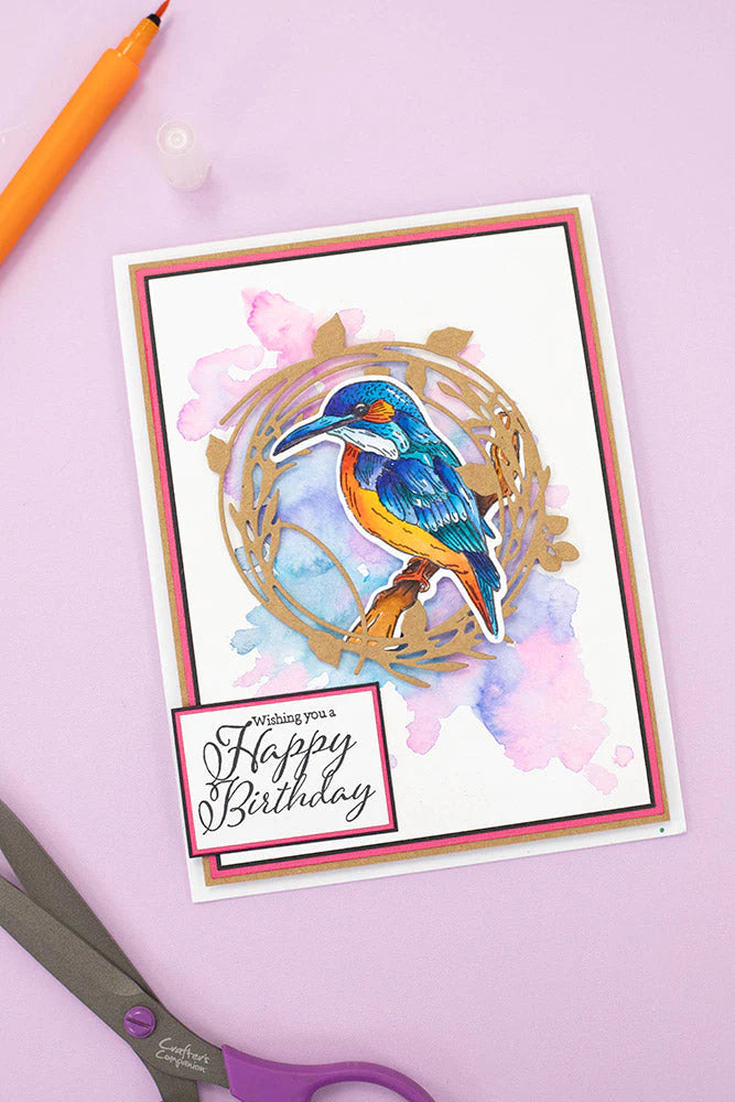 Nature's Garden - Kingfisher Collection - 12" x 12" Paper Pad