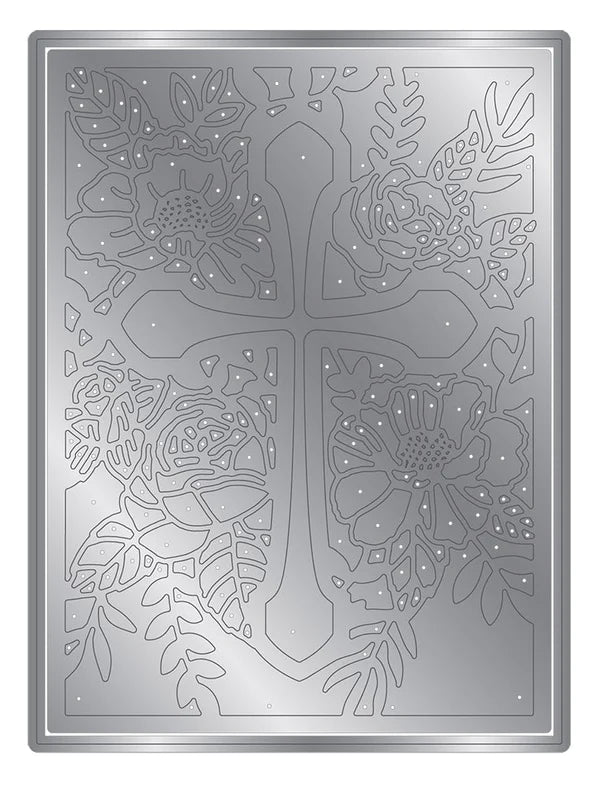 Crafter's Companion Easter Collection Dies- Floral Cross