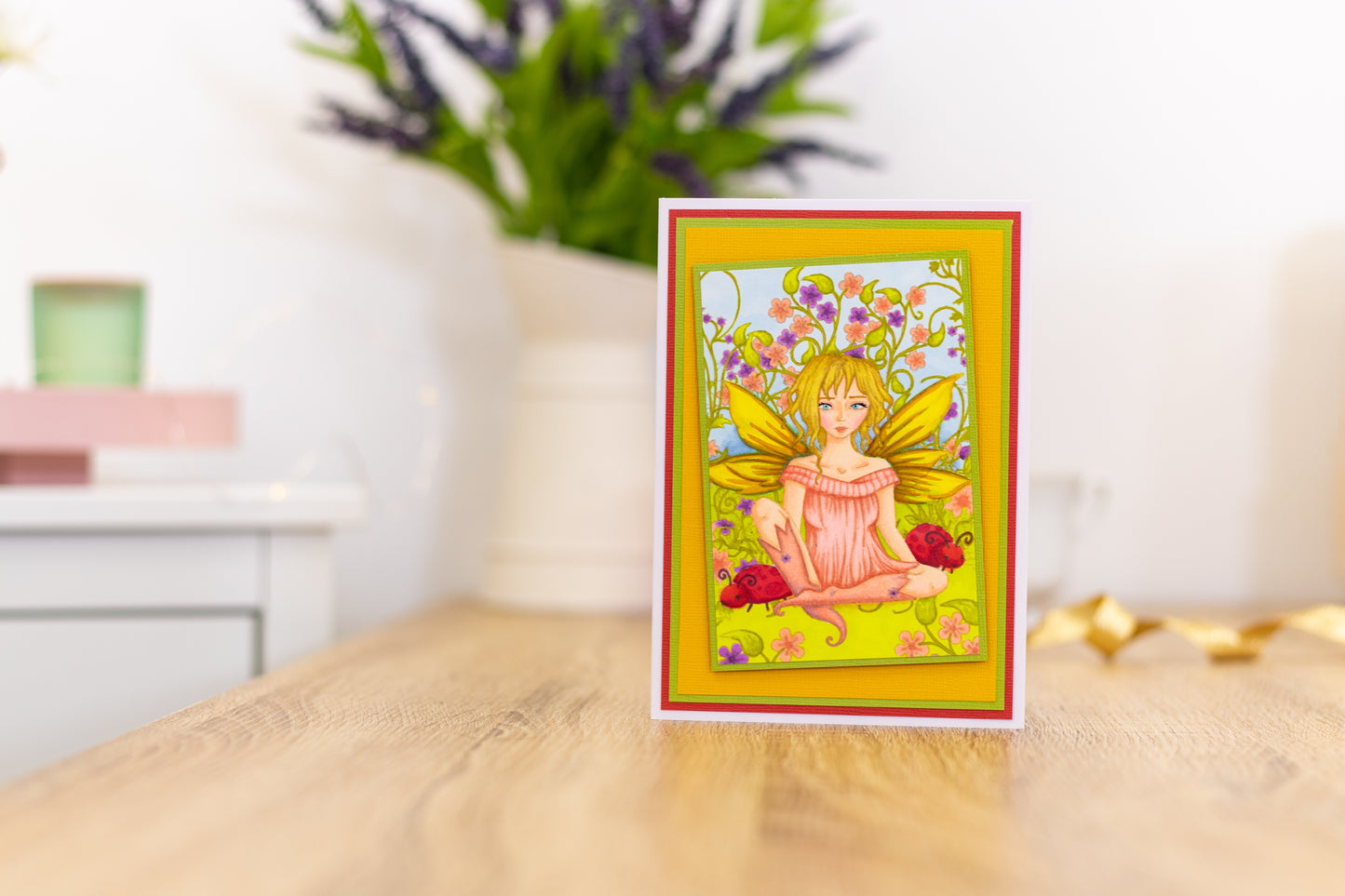 Molly Harrison Photopolymer Stamp - Little Lady Bug