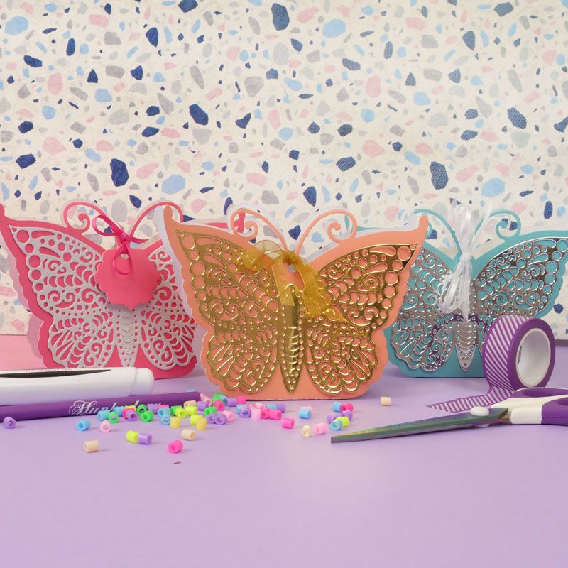 Hunkydory - Flutterbye Gift Bag Moonstone Die Set