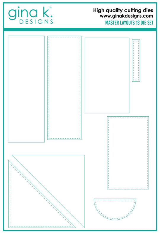Gina K. Designs DIE- Master Layouts 13