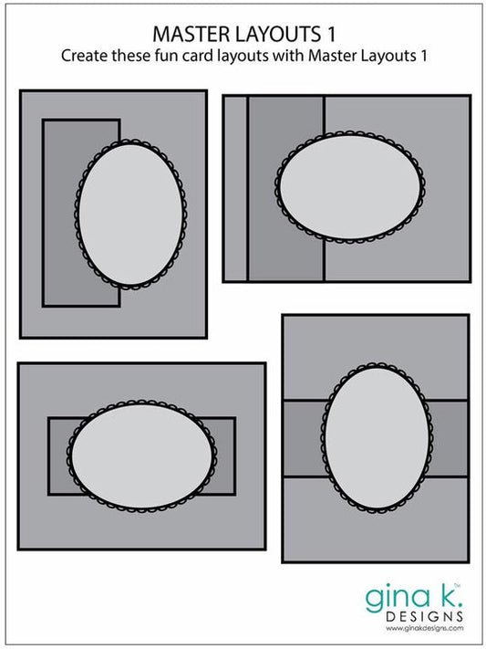 Gina K. Designs DIE- Master Layouts 01