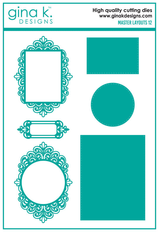 Gina K. Designs DIE- Master Layouts 12