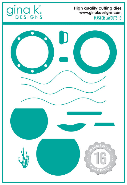 Gina K. Designs DIE- Master Layouts 16