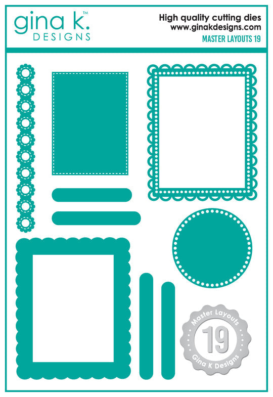 Gina K. Designs DIE- Master Layouts 19