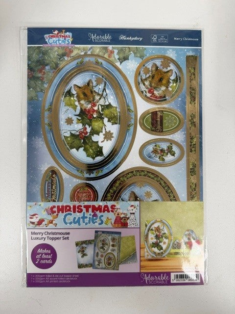 Merry Christmouse Luxury Topper Set
